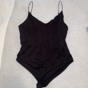 black bodysuit